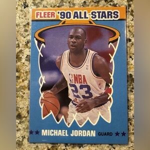 1990-91 Fleer  All-Stars Michael Jordan #5